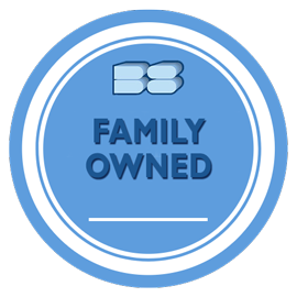 family-owned badge